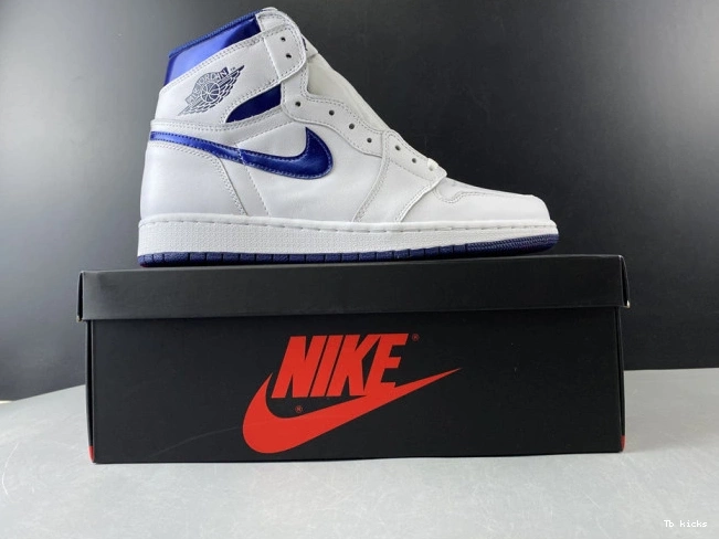 Reps TBK Retro 1 Metallic Air 555088-106 Navy (2016) Jordan 0716